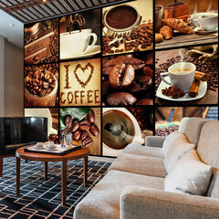 Fototapetas - Coffee - Collage kaina ir informacija | Fototapetai | pigu.lt