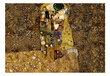 Fototapetas - Klimt inspiration: Golden Kiss цена и информация | Fototapetai | pigu.lt