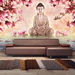 Fototapetas - Buddha and magnolia kaina ir informacija | Fototapetai | pigu.lt