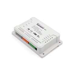 4-канальный умный переключатель Sonoff 4CH R2 цена и информация | Системы безопасности, контроллеры | pigu.lt