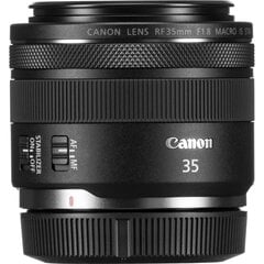 Canon RF 35mm F1.8 MACRO IS STM цена и информация | Canon Мобильные телефоны, Фото и Видео | pigu.lt