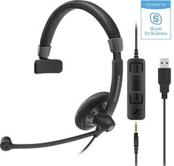 Проводные наушники Sennheiser SC 45 USB цена и информация | Теплая повязка на уши, черная | pigu.lt