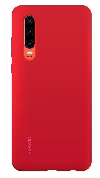 HUAWEI P30 SILICONE COVER BRIGHT RED kaina ir informacija | Telefono dėklai | pigu.lt