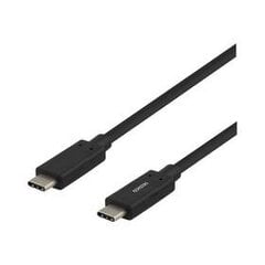 Deltaco USBC-1121M, USB C, 0.5m kaina ir informacija | Laidai telefonams | pigu.lt