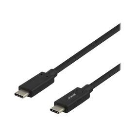 Deltaco USBC-1122M, USB C, 1m kaina ir informacija | Laidai telefonams | pigu.lt