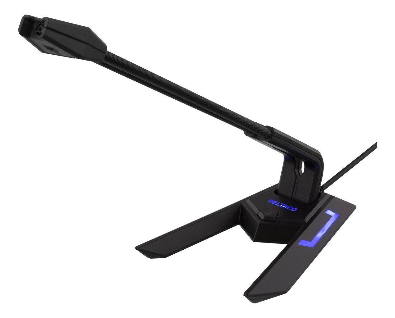 USB mikrofonas Deltaco MF-104 kaina ir informacija | Mikrofonai | pigu.lt