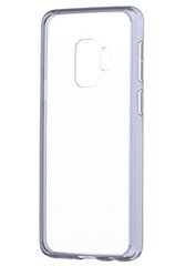 Devia Shockproof Silicone Back Case For Samsung G960 Galaxy S9 Transparent - Black kaina ir informacija | Telefono dėklai | pigu.lt