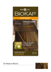 Plaukų dažai Biokap Nutricolor Nr. 7.0 Medium Blond Dye 140 ml kaina ir informacija | Biokap Kvepalai, kosmetika | pigu.lt