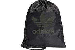 Krepšys sportinei aprangai Adidas Trefoil Gym Sack DV2388, juodas kaina ir informacija | Kuprinės ir krepšiai | pigu.lt