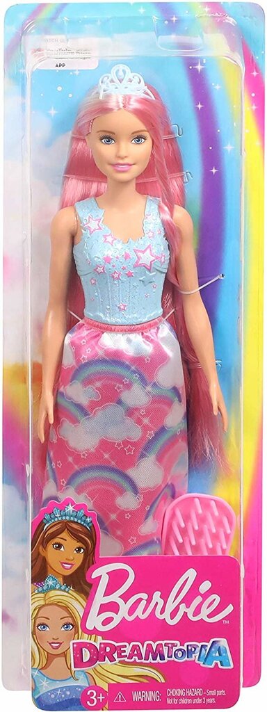 Lėlė Barbie ilgaplaukė Dreamtopia, FXR94 цена и информация | Žaislai mergaitėms | pigu.lt