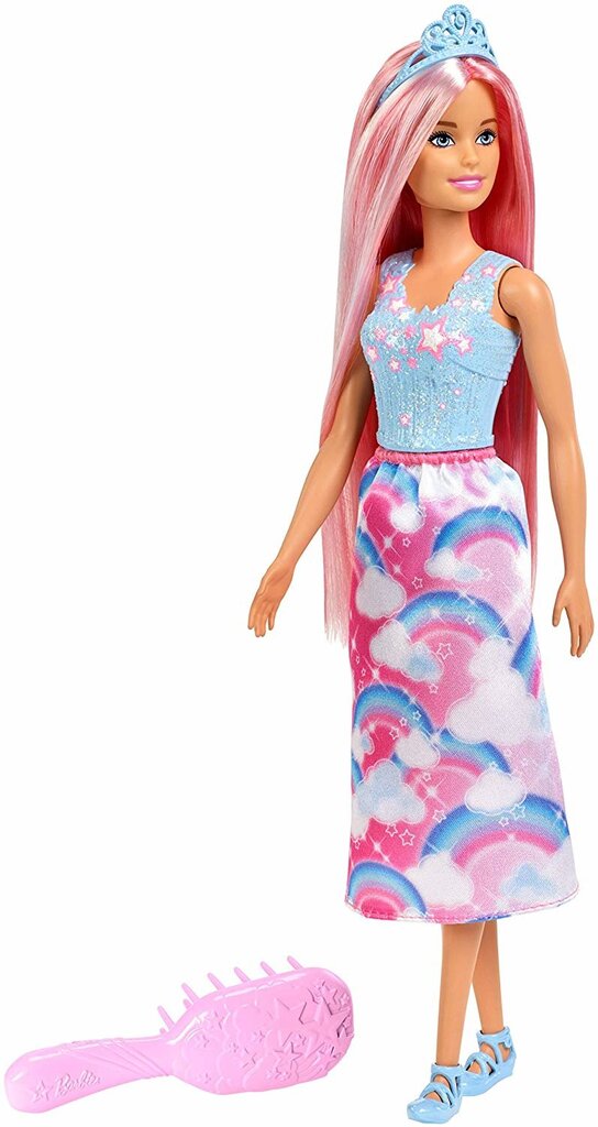 Lėlė Barbie ilgaplaukė Dreamtopia, FXR94 цена и информация | Žaislai mergaitėms | pigu.lt