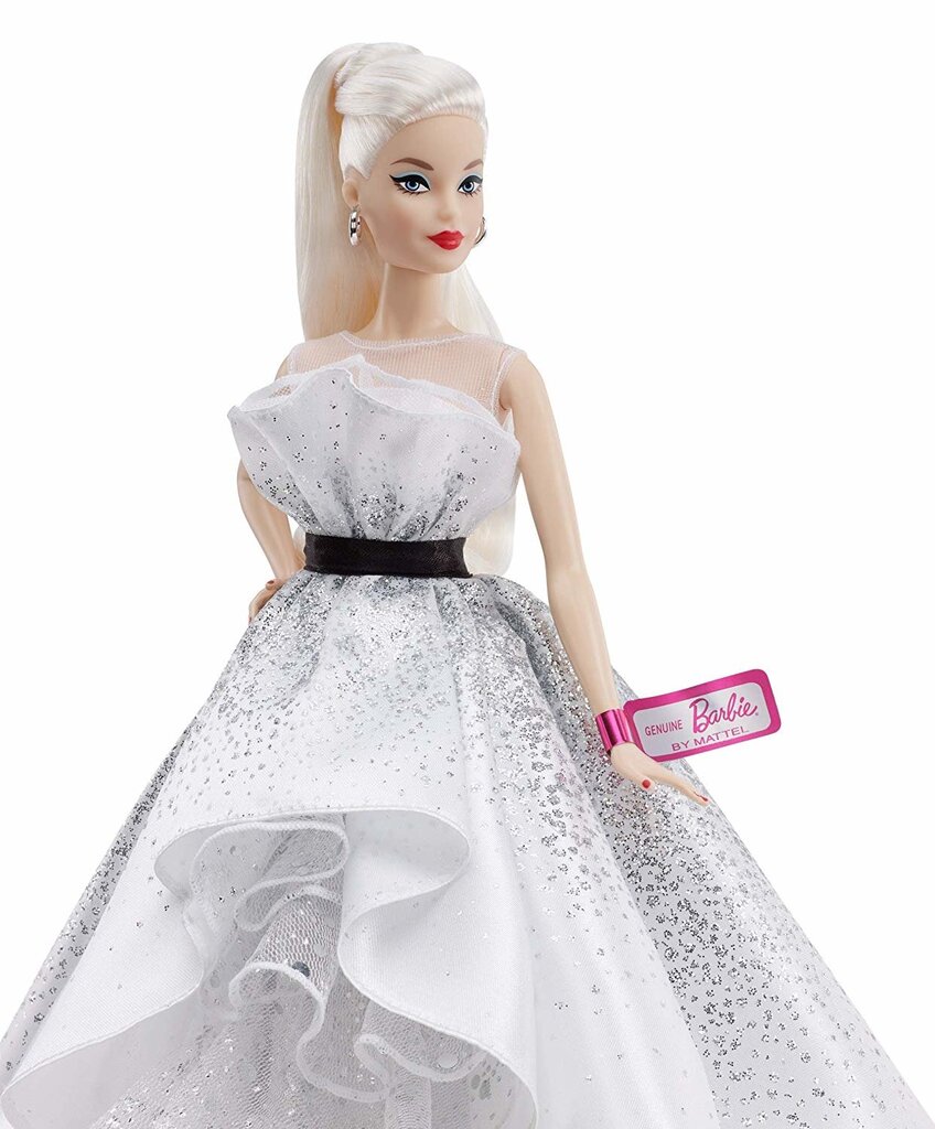 Kolekcinė lėlė Barbie "60-ies metų jubiliejus", FXD88 kaina ir informacija | Žaislai mergaitėms | pigu.lt