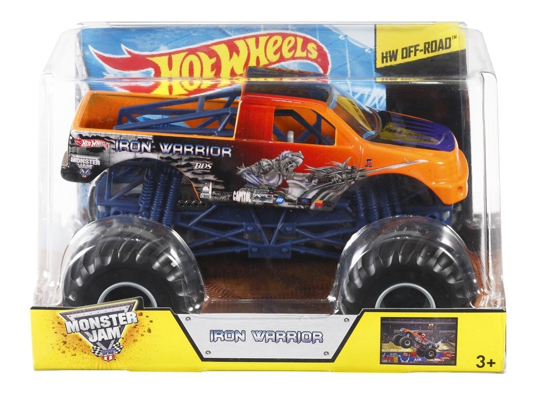 Gigantiškas džipas Hot Wheels, FYJ83 kaina ir informacija | Žaislai berniukams | pigu.lt