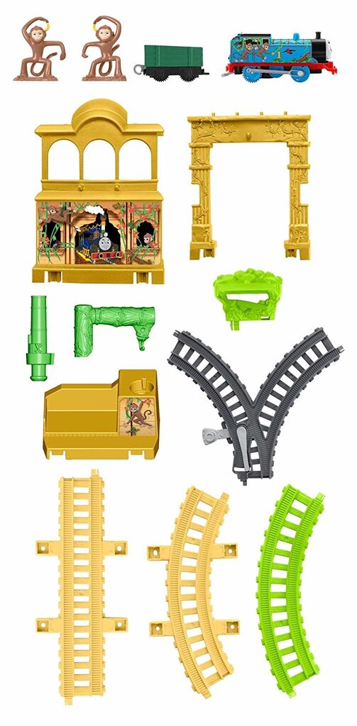 Rinkinys Beždžioniukų rūmai Thomas & Friends (Tomas ir Draugai) "Trackmaster", FXX65 kaina ir informacija | Žaislai berniukams | pigu.lt