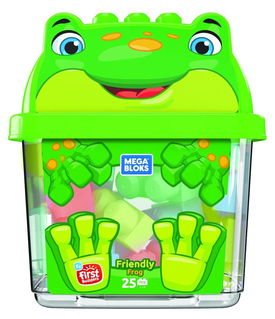 Kaladėlės kibirėlyje Mega Bloks®, 25 d., GCT46 kaina ir informacija | Žaislai kūdikiams | pigu.lt