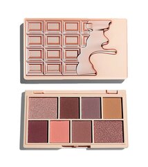 Makeup Revolution London I Heart Revolution Mini Chocolate палетка теней для век 10,2 г, Rose Gold цена и информация | Тушь, средства для роста ресниц, тени для век, карандаши для глаз | pigu.lt