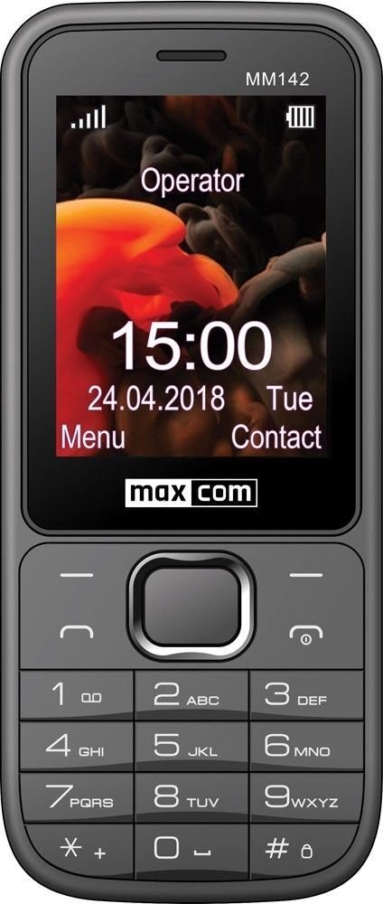 Maxcom Classic MM142 2G Dual Sim Grey цена и информация | Mobilieji telefonai | pigu.lt
