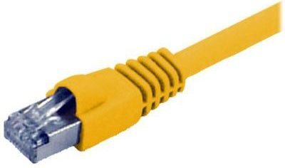 Diverse Patchcord S/FTP, CAT6, 3m żółty kaina ir informacija | Kabeliai ir laidai | pigu.lt