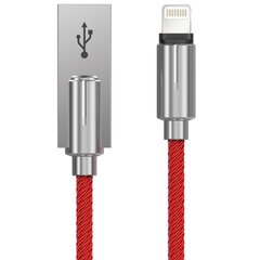 Cable Devia Storm 8-pin red цена и информация | Кабели для телефонов | pigu.lt