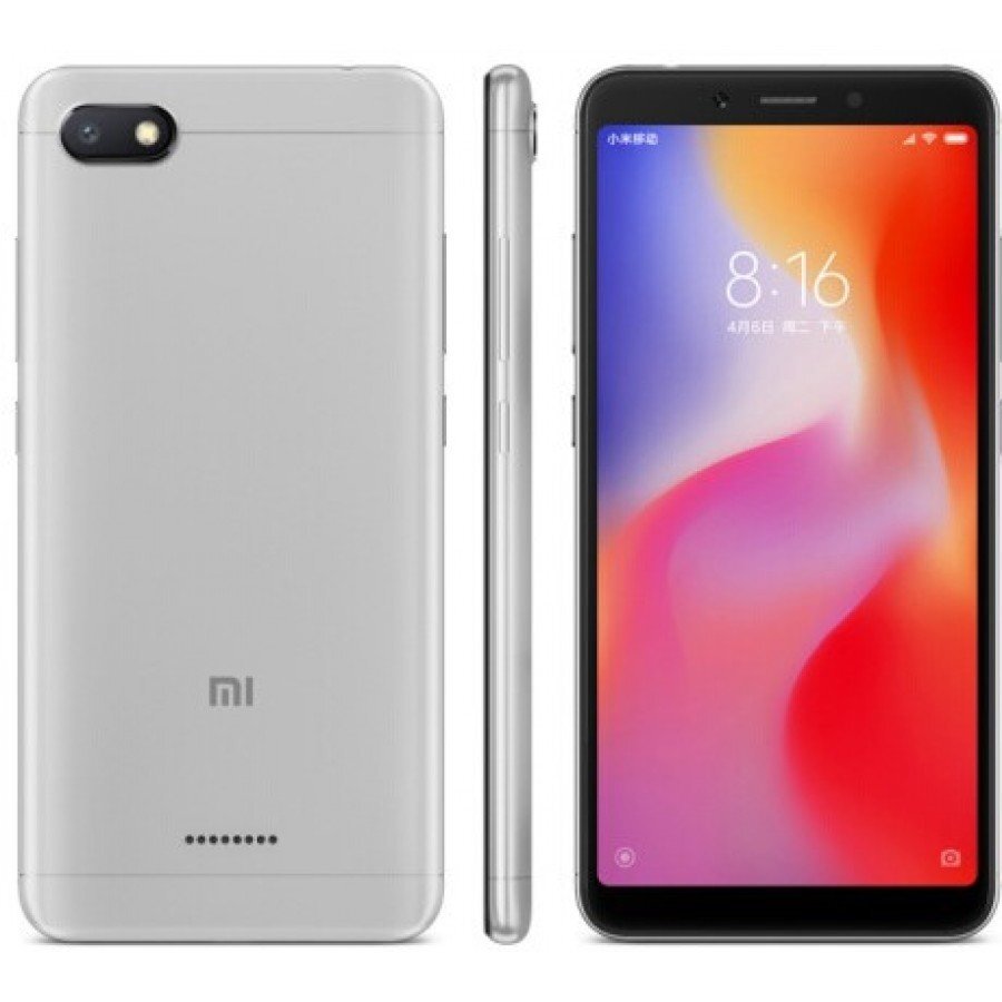 Xiaomi Redmi 6A, 32 GB, Pilka kaina ir informacija | Mobilieji telefonai | pigu.lt