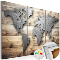 Kamštinis paveikslas - Doors to the World [Cork Map] цена и информация | Репродукции, картины | pigu.lt