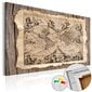 Kamštinis paveikslas - Map of the Past [Cork Map] kaina ir informacija | Reprodukcijos, paveikslai | pigu.lt
