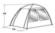 Palapinė-pavesinė Easy Camp Daytent, pilka цена и информация | Palapinės | pigu.lt