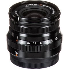 Fujifilm XF 16 мм F / 2,8 R WR цена и информация | Объективы | pigu.lt