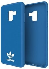 Adidas OR Moulded Case Силиконовый чехол для Samsung A530 Galaxy A8 (2018) Синий (EU Blister) цена и информация | Чехлы для телефонов | pigu.lt