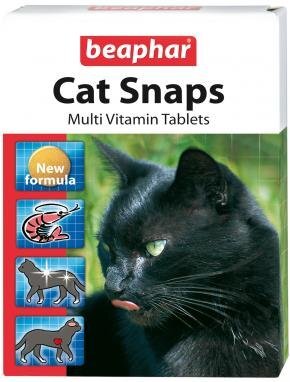 Beaphar Cat Snaps vitaminai katėms , 75 tabl kaina ir informacija | Vitaminai, papildai, antiparazitinės priemonės katėms | pigu.lt