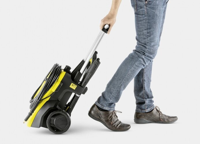 Aukšto slėgio plovimo įrenginys Karcher K 4 Compact (1.637-500.0) цена и информация | Plovimo įranga | pigu.lt