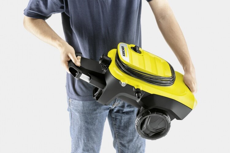 Aukšto slėgio plovimo įrenginys Karcher K 4 Compact (1.637-500.0) kaina ir informacija | Plovimo įranga | pigu.lt