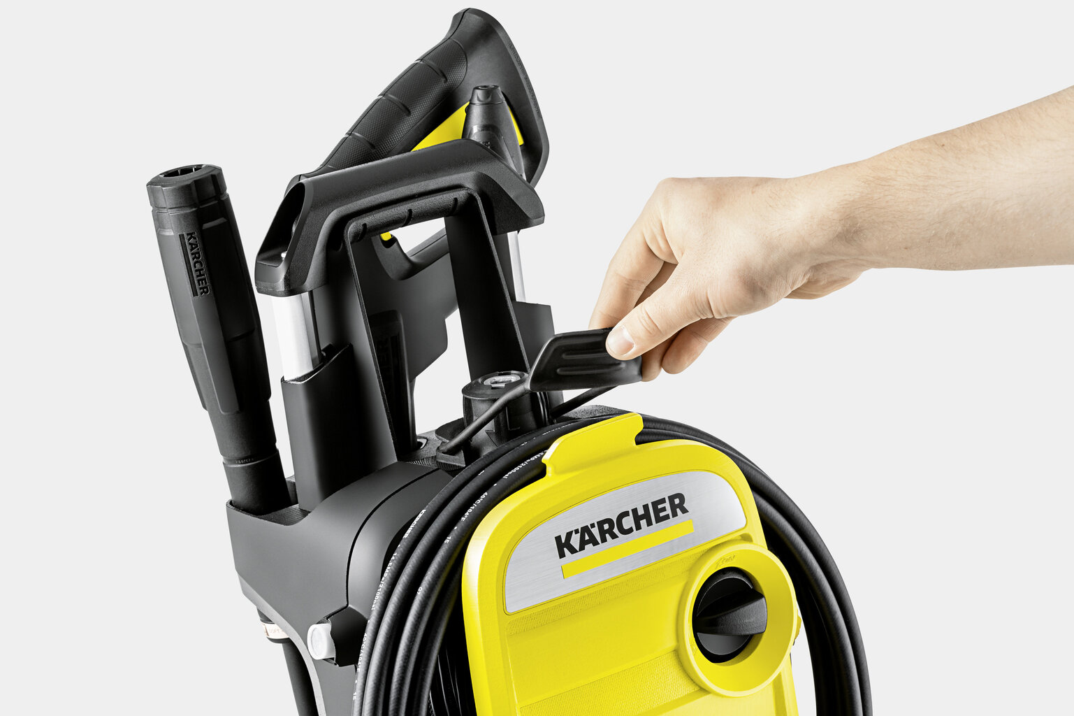 Aukšto slėgio plovimo įrenginys Karcher K 5 Compact (1.630-750.0) цена и информация | Plovimo įranga | pigu.lt