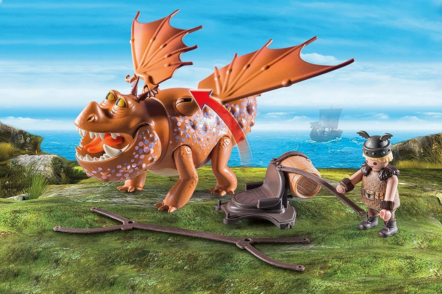 9460 PLAYMOBIL® Dragon, Žuviakojis su drakonu kaina ir informacija | Konstruktoriai ir kaladėlės | pigu.lt