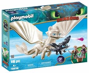 70038 PLAYMOBIL® Dragon, Baltoji drakonė su mažyliu kaina ir informacija | Konstruktoriai ir kaladėlės | pigu.lt