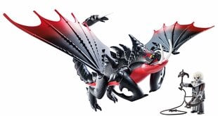 70039 PLAYMOBIL® Dragon, Tamsos drakonas ir Grimelis цена и информация | Конструкторы и кубики | pigu.lt