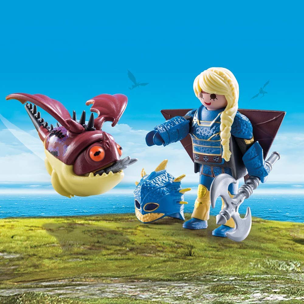 70041 PLAYMOBIL® Dragon, Astrida ir Hobgobleris цена и информация | Konstruktoriai ir kaladėlės | pigu.lt