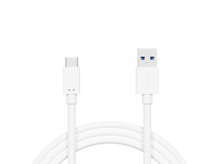 Blow, USB-A/USB-C, 1 m kaina ir informacija | Kabeliai ir laidai | pigu.lt