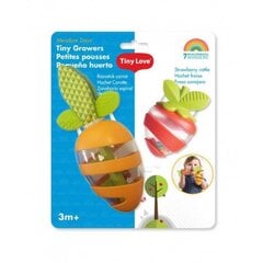 2 погремушки грызуны Tiny Growers, морковка и клубника, 862126 цена и информация | Прорезыватели | pigu.lt