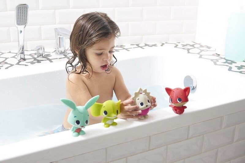 Vonios žaislai Tiny Love Friends XL Bath Squiters /862171 kaina ir informacija | Vandens, smėlio ir paplūdimio žaislai | pigu.lt