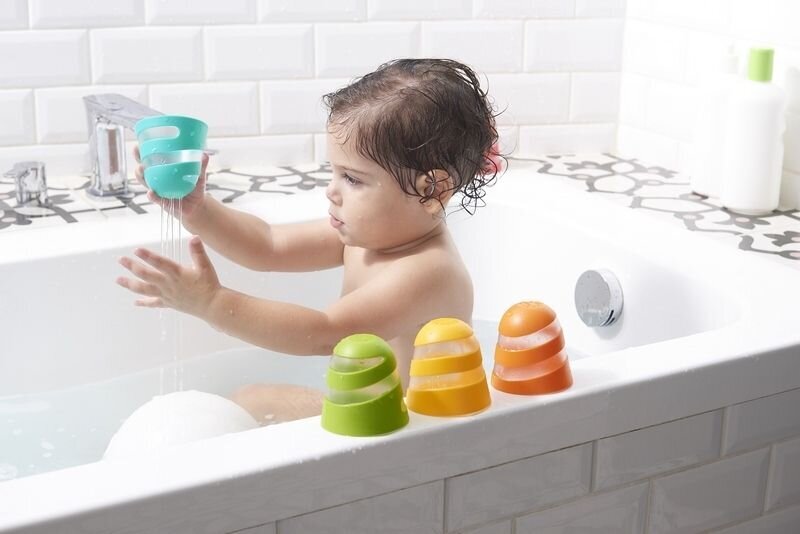 Vonios žaislas Spalvoti puodeliai Tiny Love kaina ir informacija | Žaislai kūdikiams | pigu.lt