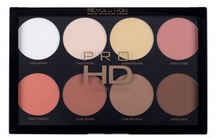 Veido kontūravimo paletė Makeup Revolution Pro HD 32 g, Mega Matte цена и информация | Пудры, базы под макияж | pigu.lt