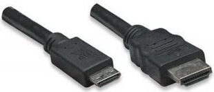 Techly ICOC-HDMI-B-025 kaina ir informacija | Kabeliai ir laidai | pigu.lt