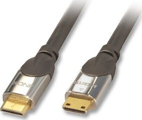 Кабель Lindy HDMI Mini - HDMI Mini 1 м цена и информация | Кабели и провода | pigu.lt