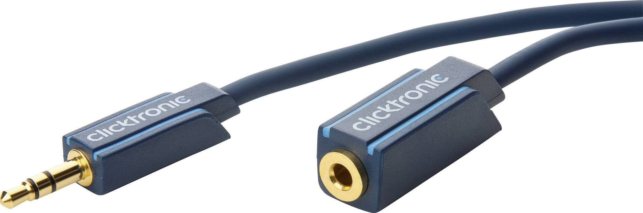 Hdmi kabelis Clicktronic 3,5 mm kaina ir informacija | Kabeliai ir laidai | pigu.lt