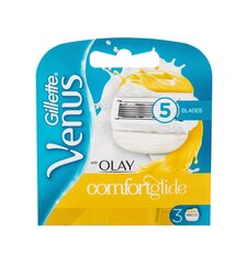 Skustuvo galvutės Gillette Venus & Olay, 3 vnt. kaina ir informacija | Skutimosi priemonės ir kosmetika | pigu.lt