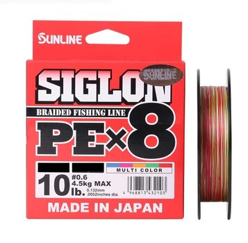 Valas SUNLINE Siglon PE×8, įvairių spalvų kaina ir informacija | Valai | pigu.lt