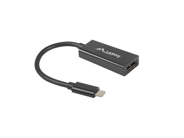 LANBERG AD-UC-DP-01 kaina ir informacija | Adapteriai, USB šakotuvai | pigu.lt