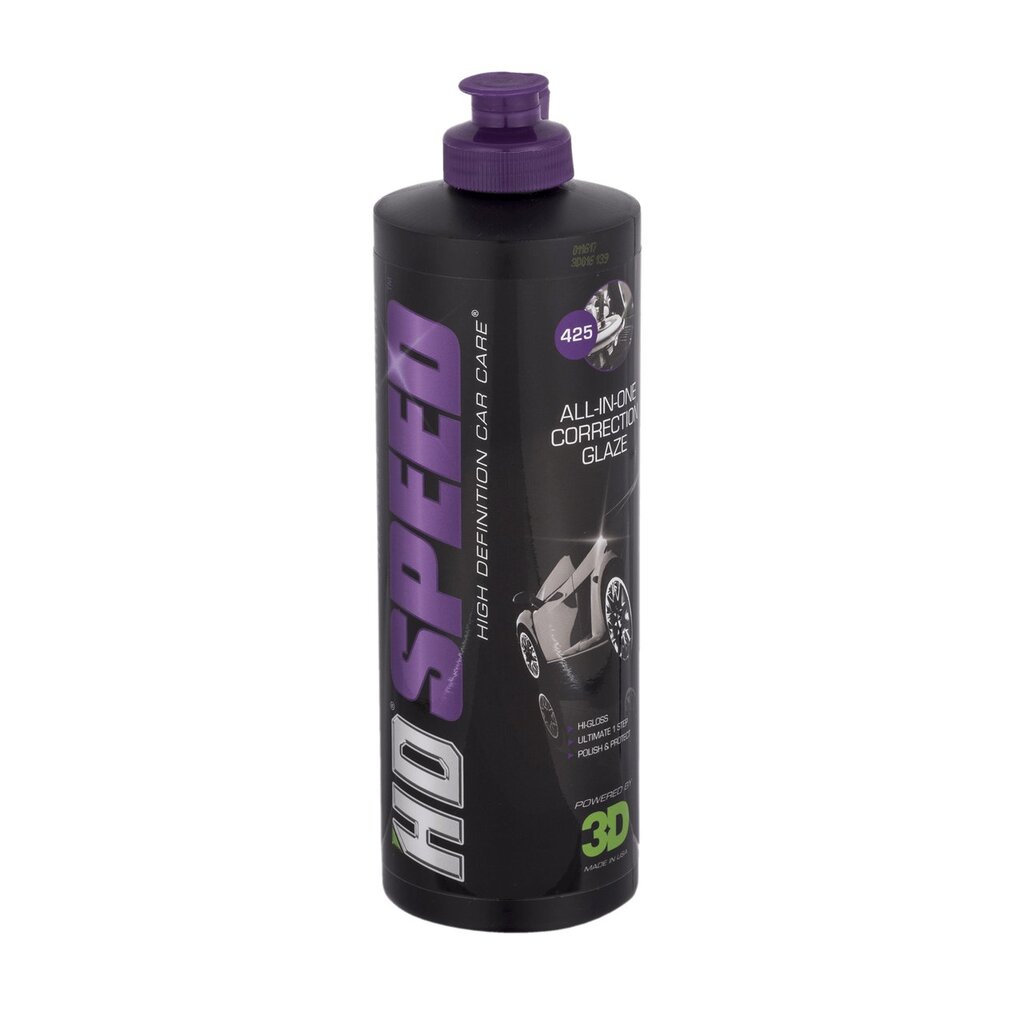 3D HD Speed – poliruoklis 3 in 1 (32OZ) kaina ir informacija | Autochemija | pigu.lt