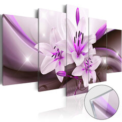 Akrilo stiklo paveikslas - Violet Desert Lily [Glass] kaina ir informacija | Reprodukcijos, paveikslai | pigu.lt